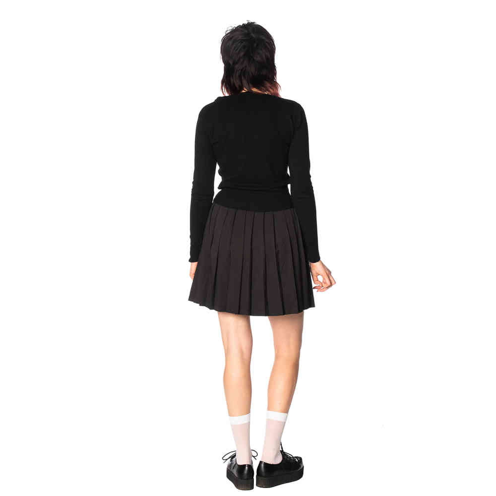 Banned - URBAN VAMP Jupe - Noir